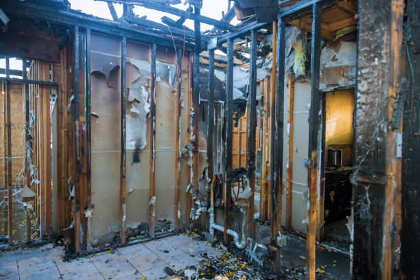 Professional Smoke Damage Removal technician working in Parkers Prairie, MN